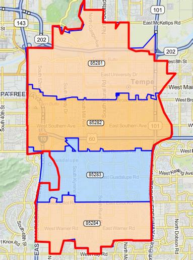 tempe zip codes map|ZIP Code 85283 Map, Demographics, More for Tempe, AZ